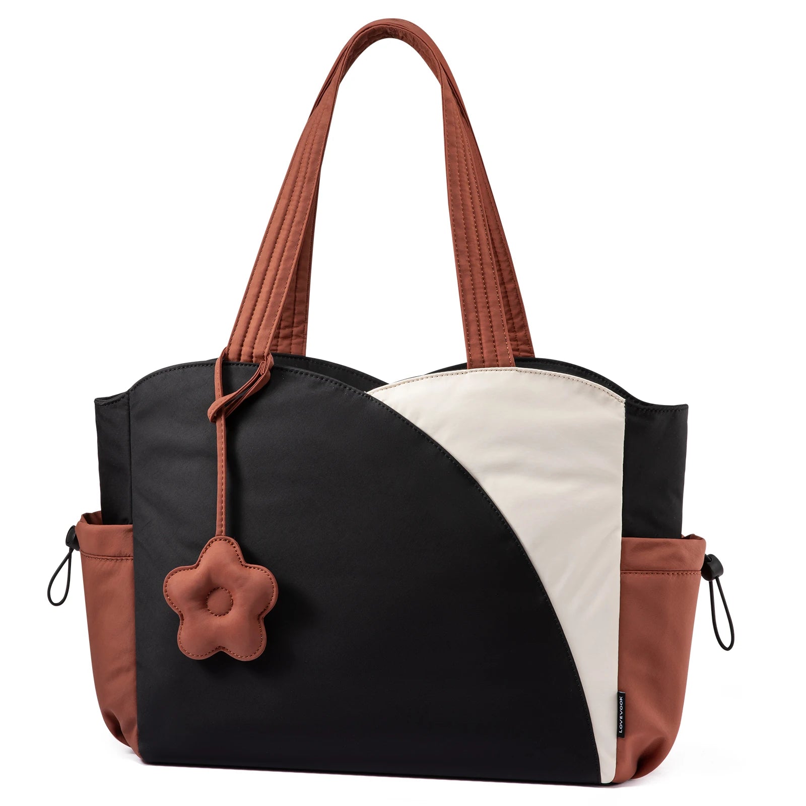 JMT-381770 Customizable Ladies Tote Bag for Travel and Office, Fits 15.6 to 17-inch Laptops