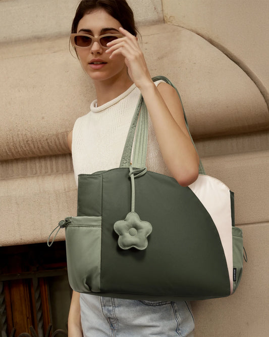 JMT-381770 Customizable Ladies Tote Bag for Travel and Office, Fits 15.6 to 17-inch Laptops