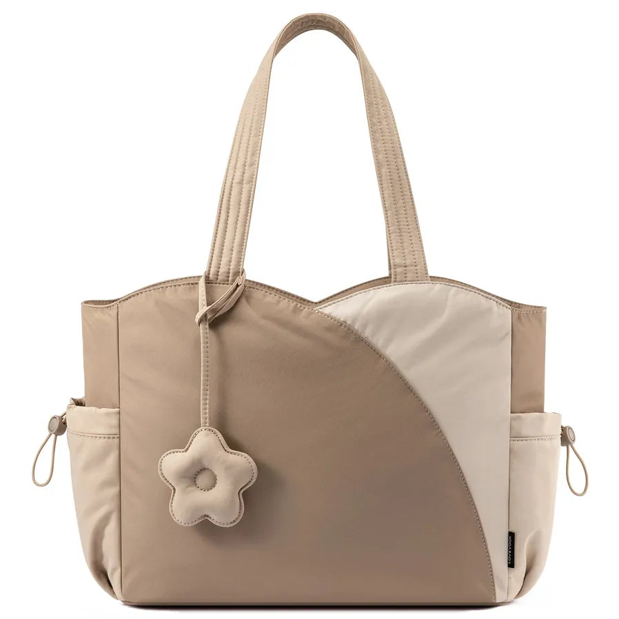 JMT-381770 Customizable Ladies Tote Bag for Travel and Office, Fits 15.6 to 17-inch Laptops