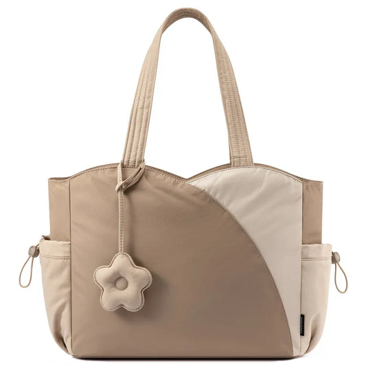 JMT-381770 Customizable Ladies Tote Bag for Travel and Office, Fits 15.6 to 17-inch Laptops