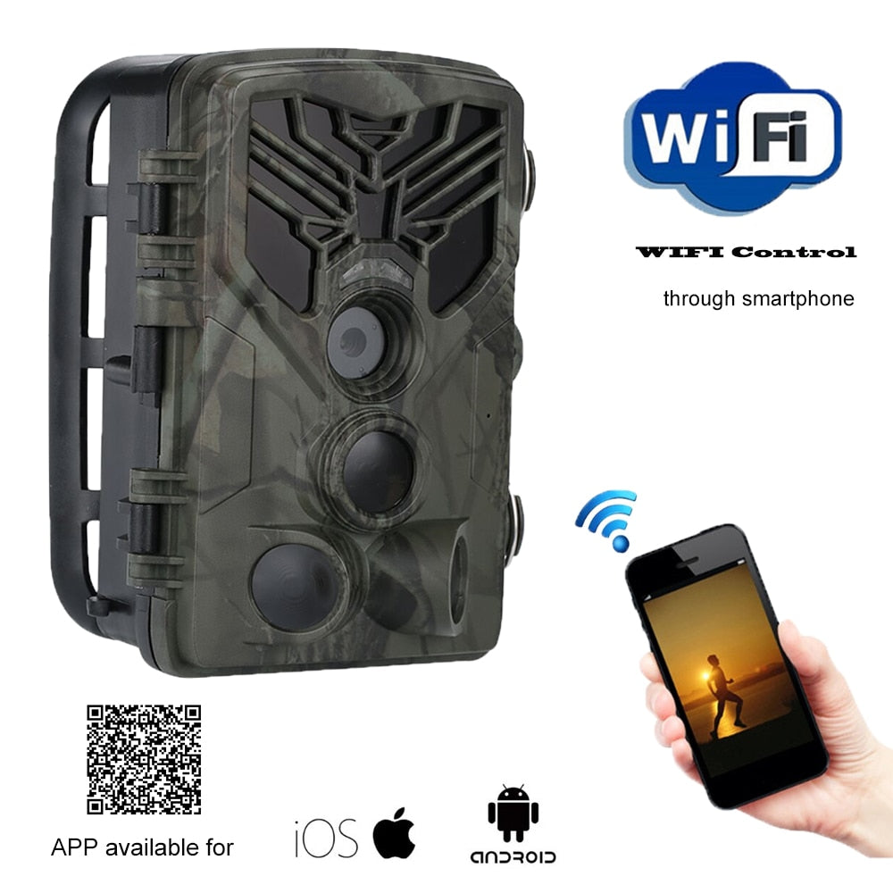 JMT-382026 20MP 1080P Live Wifi Bluetooth Hunting Camera with Remote App Control