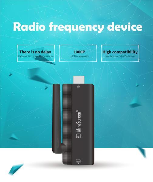 JMT-382282 Wireless HDMI Display Dongle with Full HD 1080P Mirroring and Cross-Platform Compatibility