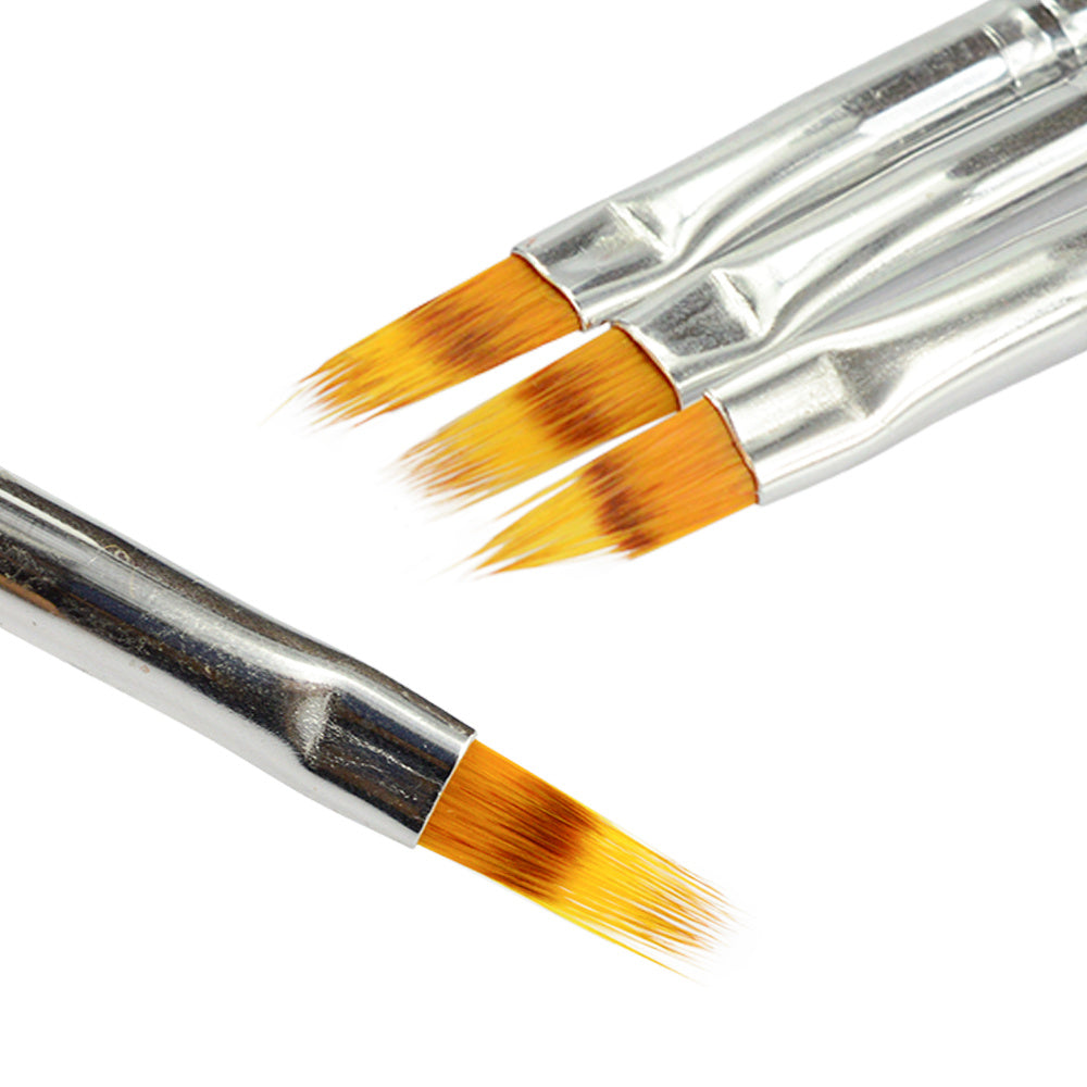 JMT-382410 Nail Art Smudge Pen for UV Gel Manicure - Precision Brush and Wood Handle