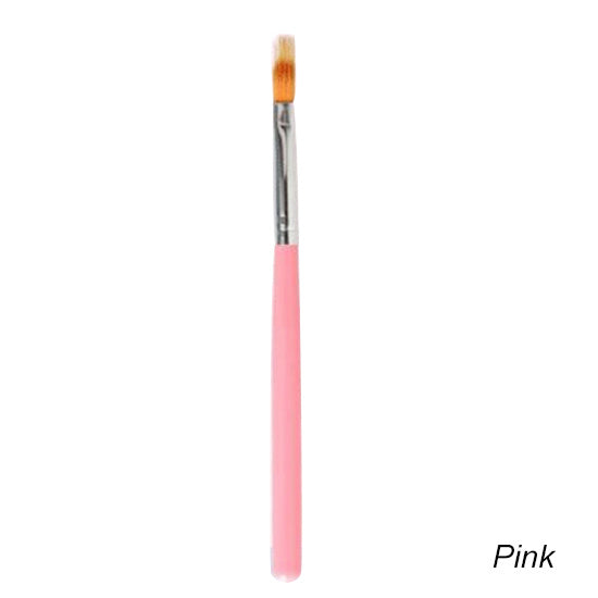JMT-382410 Nail Art Smudge Pen for UV Gel Manicure - Precision Brush and Wood Handle