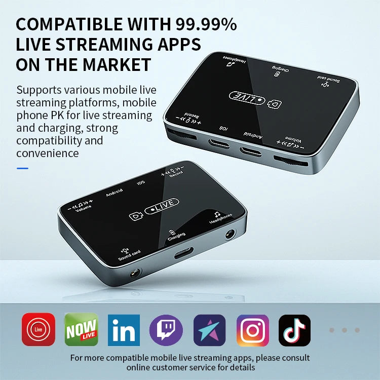 JMT-382602 Stereo Sound Card Adapter for IPhone 15 and Huawei Type-C Mobile Devices