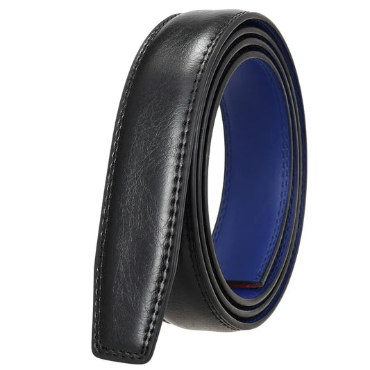 JMT-382858 Genuine Cowhide Leather 3cm Automatic Buckle Ratchet Belt LY31-3370