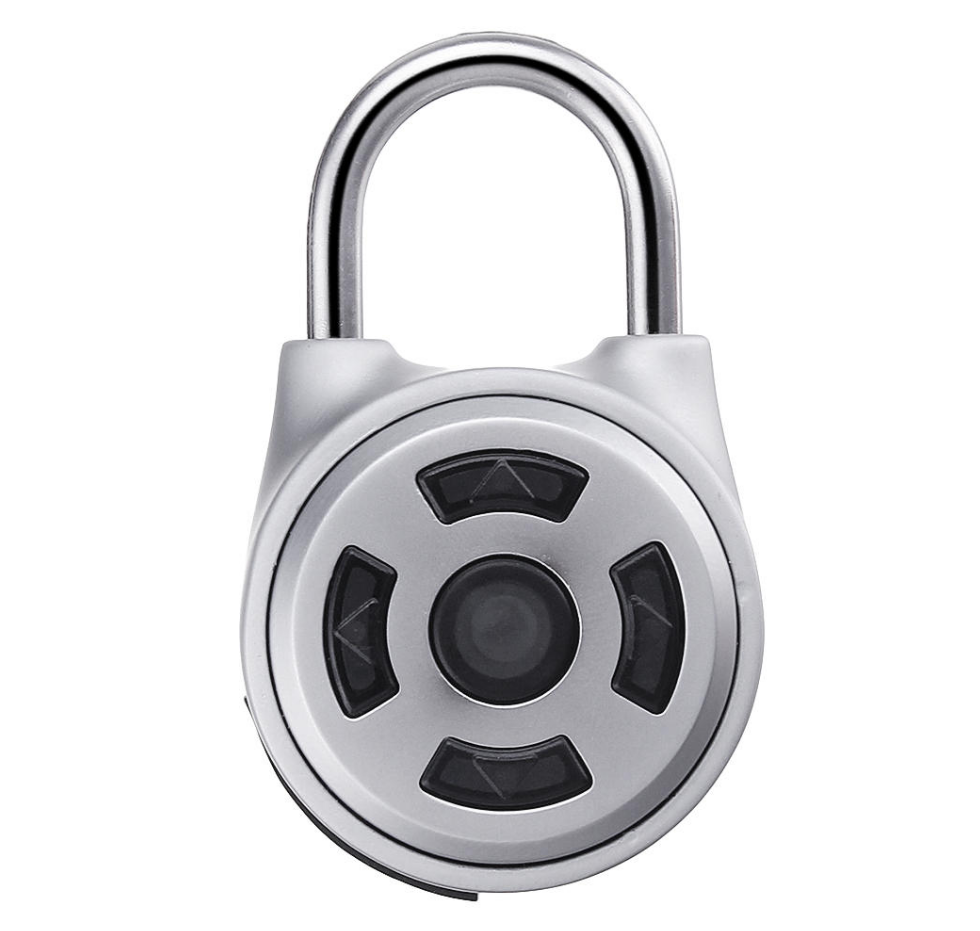 JMT-382922 Bluetooth Smart Padlock with Direction Button and Password Lock