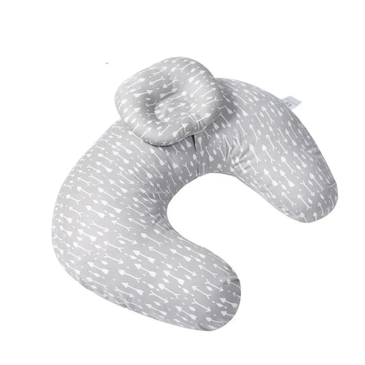 JMT-383050 U-Shaped Cotton Nursing Pillow Cover for Breastfeeding and Pregnancy Support