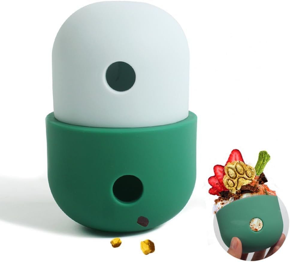 JMT-383242 Interactive Dog Treat Dispensing Puzzle Toy for Small to Medium Dogs - Promotes Healthy Digestion and Engages Natural Instincts