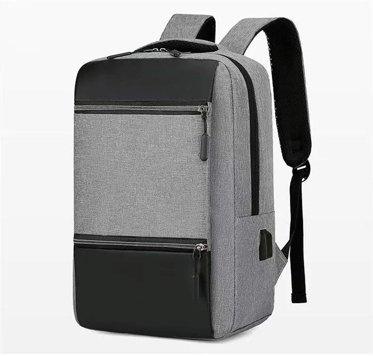 JMT-383434 High Capacity Waterproof Laptop Backpack with USB Charging Port