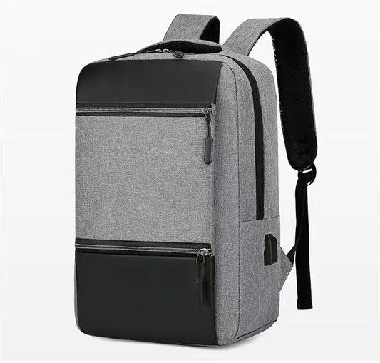 JMT-383434 High Capacity Waterproof Laptop Backpack with USB Charging Port