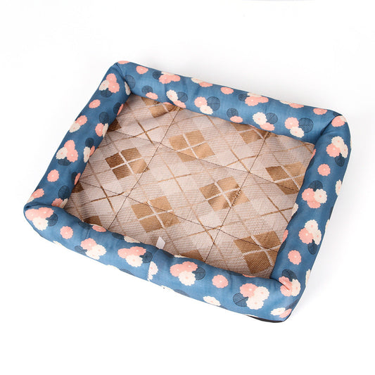 JMT-383562 Cooling Dog and Cat Mat - Ice Silk with Oxford Cloth & PP Cotton Filling - Multiple Sizes Available