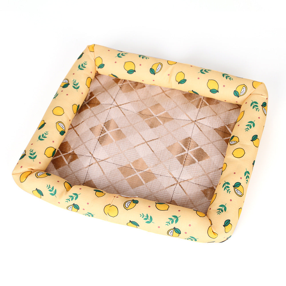 JMT-383562 Cooling Dog and Cat Mat - Ice Silk with Oxford Cloth & PP Cotton Filling - Multiple Sizes Available