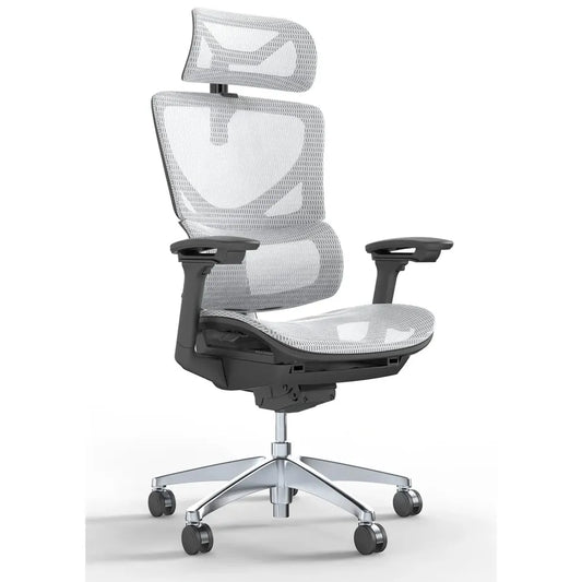 JMT-383690 Ergonomic Office Chair with Adjustable Headrest and Back Height Functionality