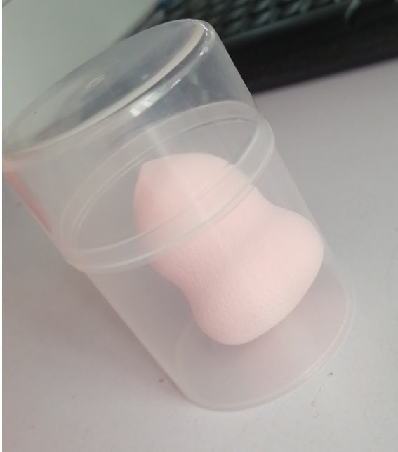 JMT-383690 Water Drop Shape Powder Puff for Smooth Makeup Application – Eco-Friendly Polyurethane Foundation Sponge – Single Pack