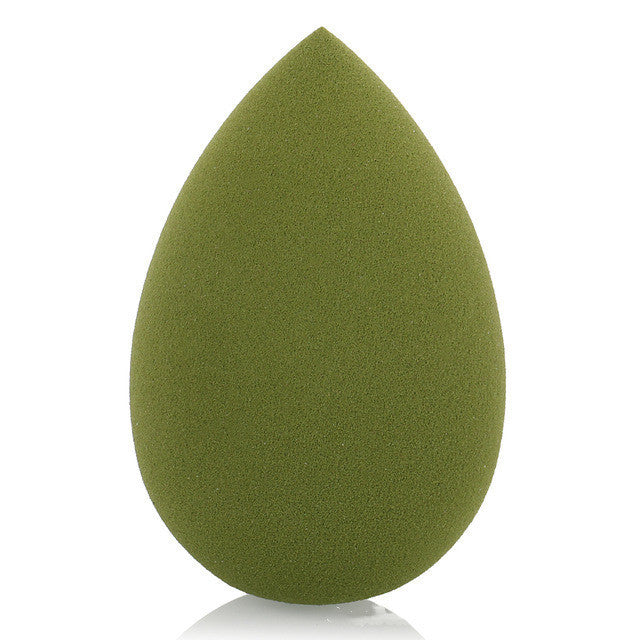 JMT-383690 Water Drop Shape Powder Puff for Smooth Makeup Application – Eco-Friendly Polyurethane Foundation Sponge – Single Pack