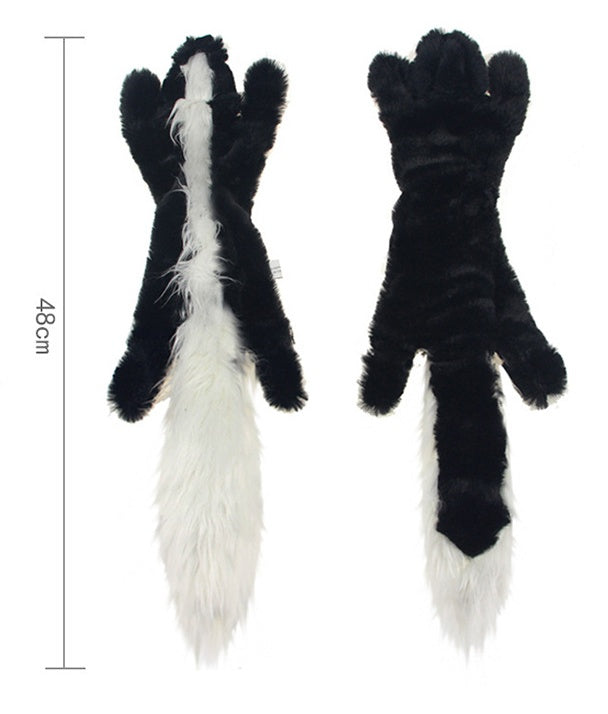 JMT-384074 Plush Dog Simulation Animal Sound Shell Toy with Built-In BB Sound Generators