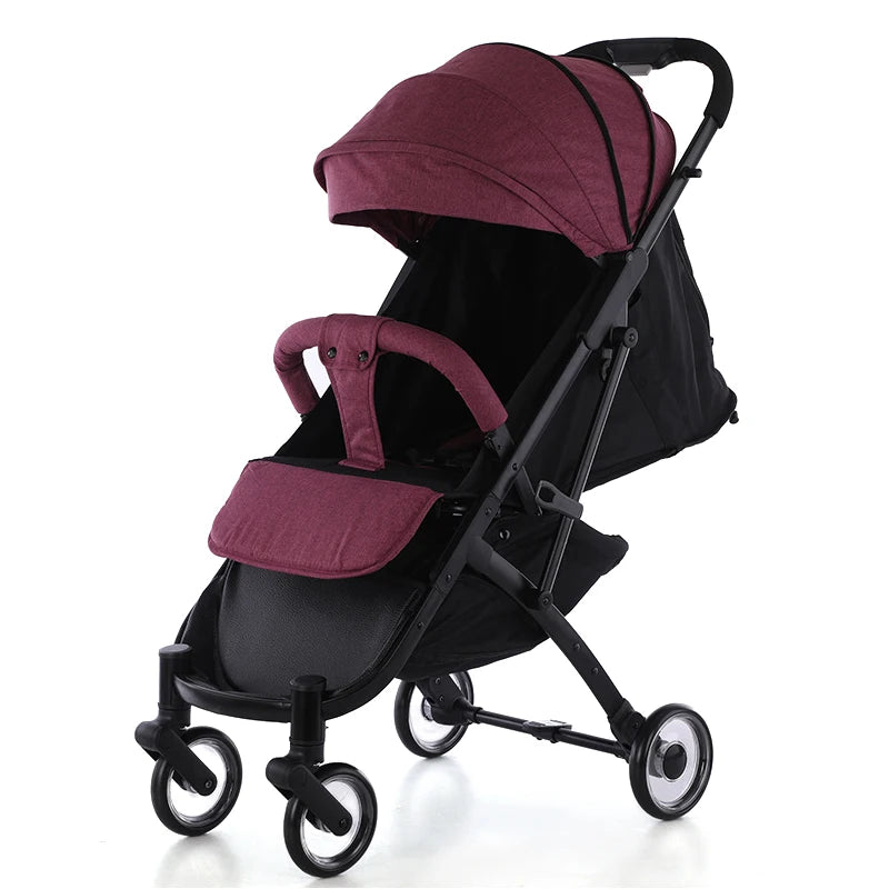 JMT-384266 Luxury 3 in 1 Aluminium Compact Lightweight Stroller for Infants and Toddlers (0-3 Years)