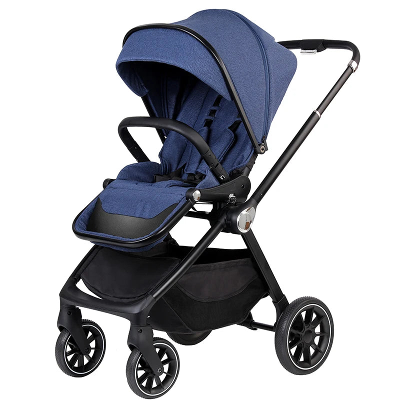 JMT-384394 Foldable 3-in-1 Baby Stroller with Sleep Basket Mode