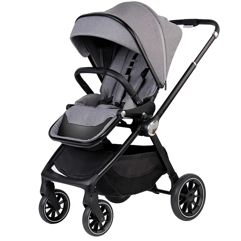 JMT-384394 Foldable 3-in-1 Baby Stroller with Sleep Basket Mode