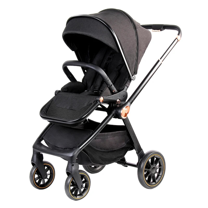 JMT-384394 Foldable 3-in-1 Baby Stroller with Sleep Basket Mode