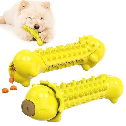 JMT-384394 Molar Stick TPR Dog Toothbrush and Leakage Toy - Durable Bite Toy for Pets