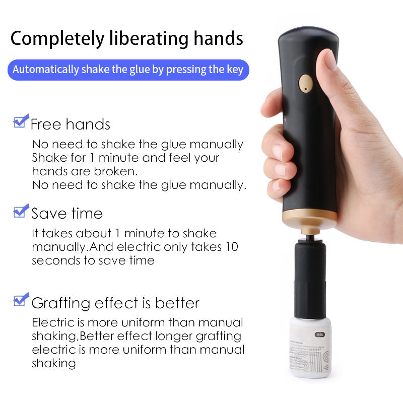 JMT-384394 Sonic Vibration Eyelash Remover with One-Key Switch for Easy Glue Removal