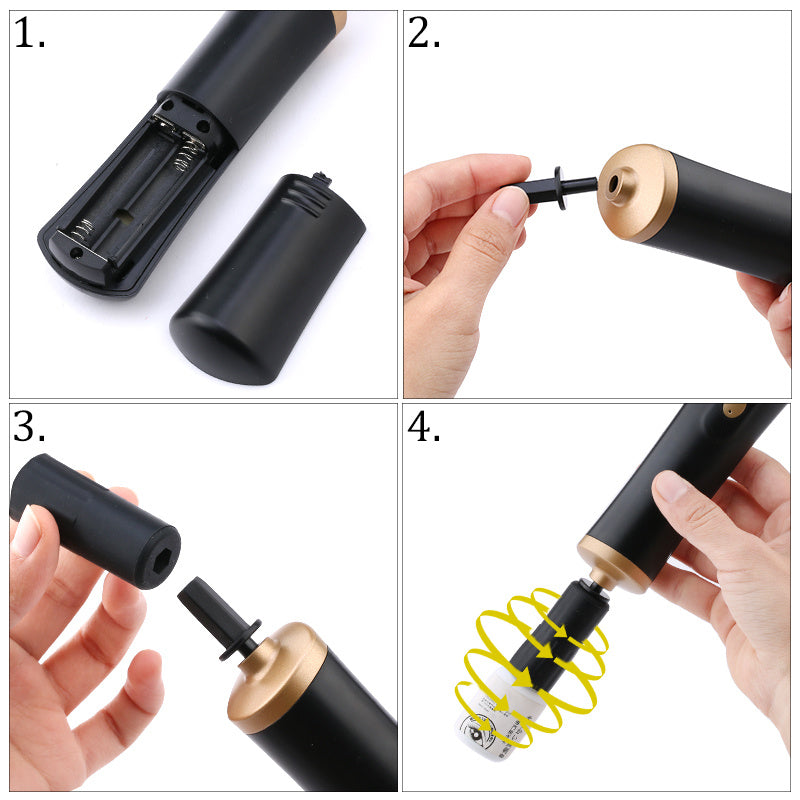 JMT-384394 Sonic Vibration Eyelash Remover with One-Key Switch for Easy Glue Removal