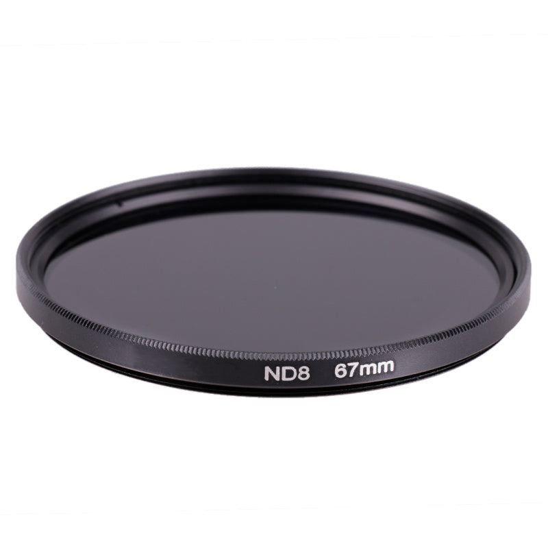 JMT-384778 ND8 Digital Camera Filter with Aviation Aluminum Frame and High-Quality Optical Resin Lens