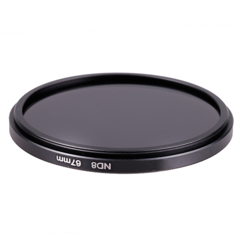 JMT-384778 ND8 Digital Camera Filter with Aviation Aluminum Frame and High-Quality Optical Resin Lens