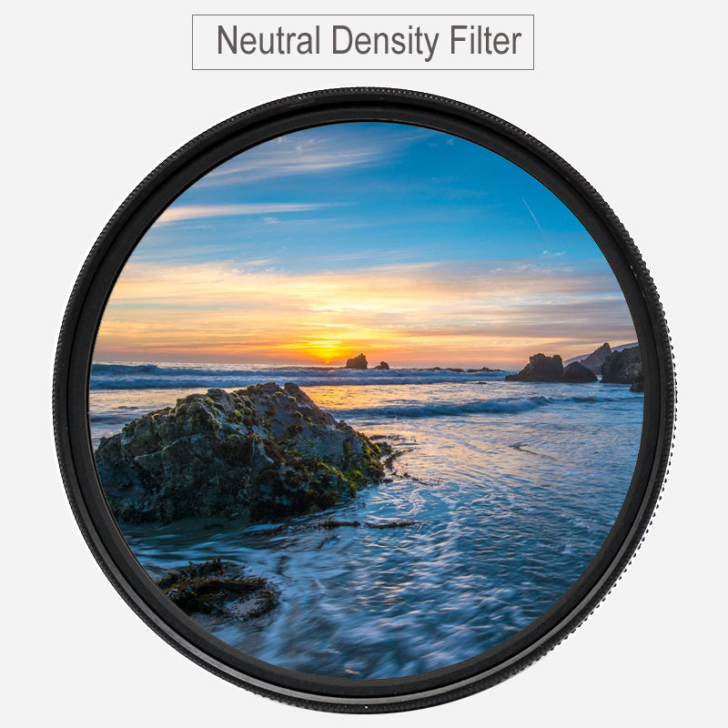 JMT-384778 ND8 Digital Camera Filter with Aviation Aluminum Frame and High-Quality Optical Resin Lens
