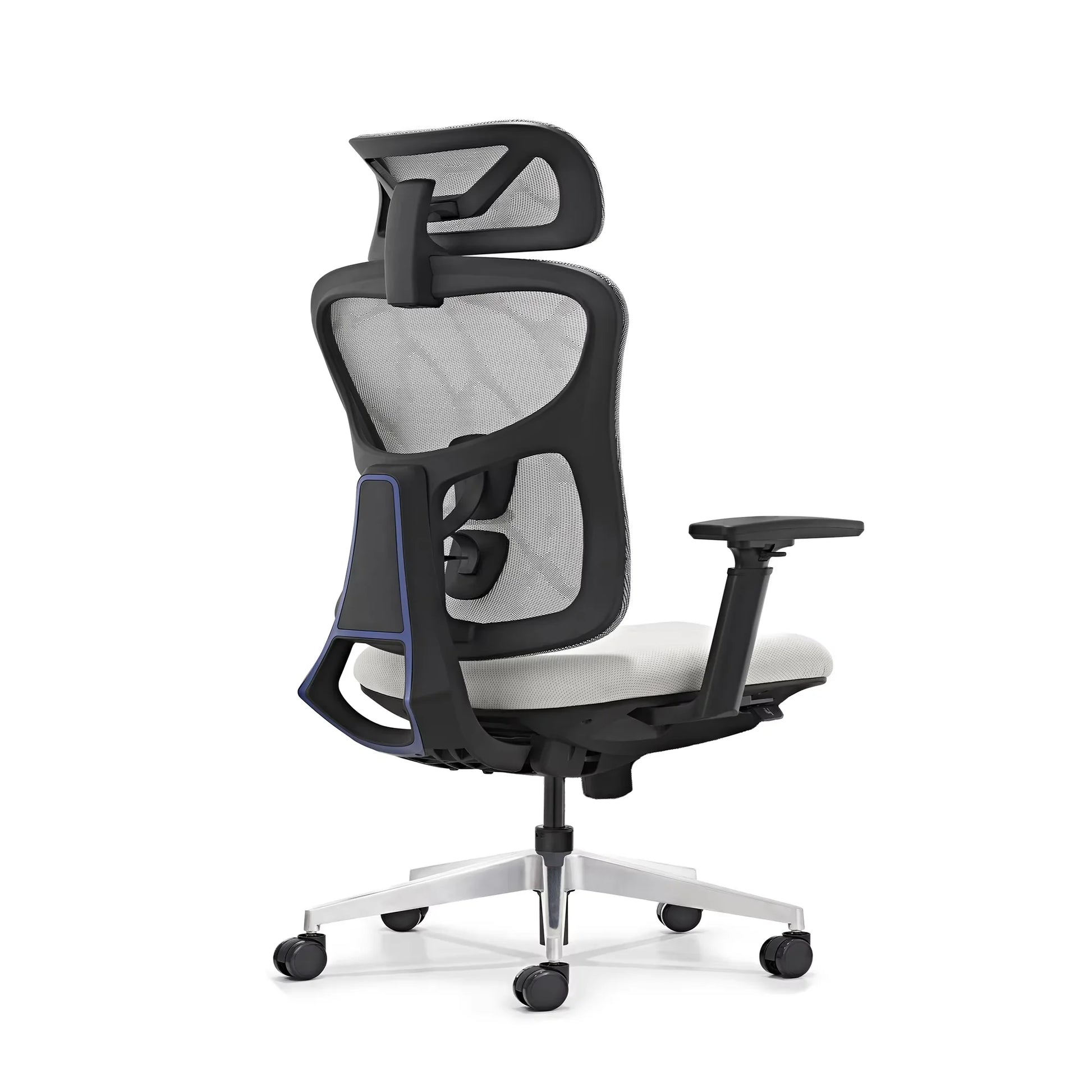 JMT-385162 Ergonomic Adjustable Mesh Office Chair with Swivel Design and Metal Base