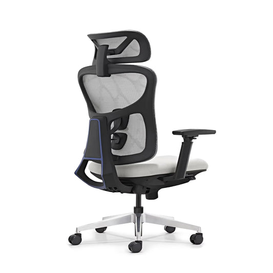 JMT-385162 Ergonomic Adjustable Mesh Office Chair with Swivel Design and Metal Base