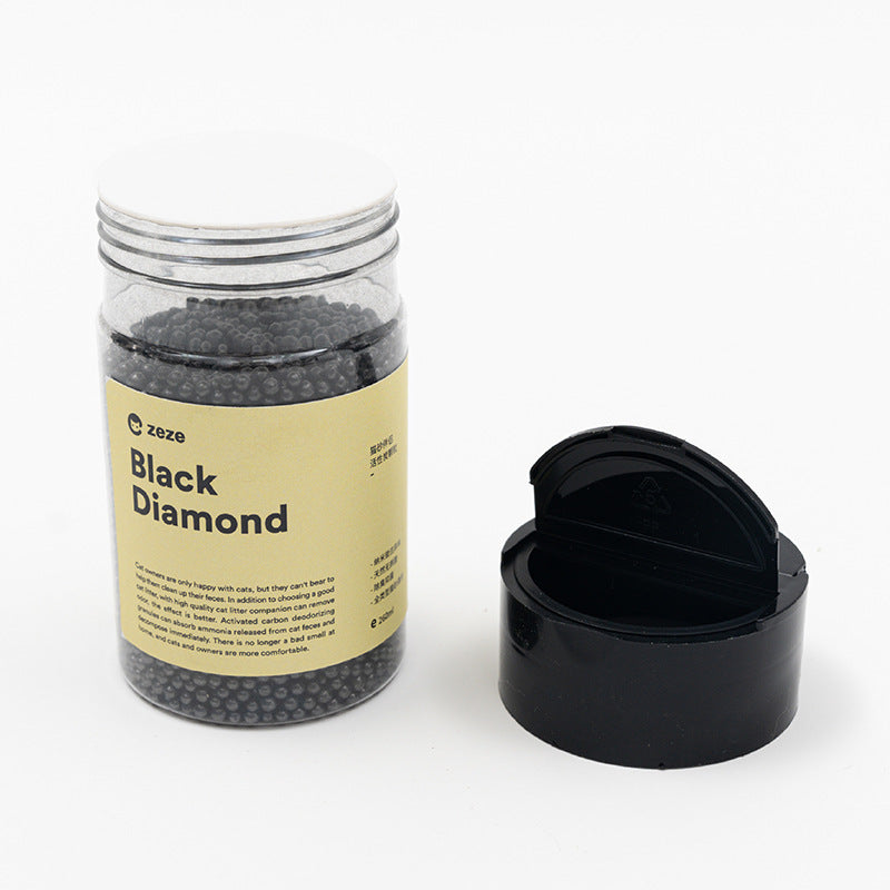 JMT-385418 Activated Carbon Cat Litter Deodorant Beads with Natural Mineral Crystals - 260ml