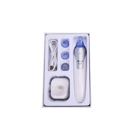 JMT-385546 Rechargeable Electronic Blackhead Remover with 4 Interchangeable Tips and LED Display