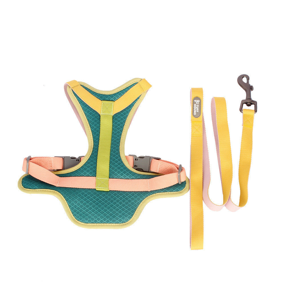 JMT-385738 Adjustable Pet Chest Strap Dog Leash for Comfortable and Breathable Fit