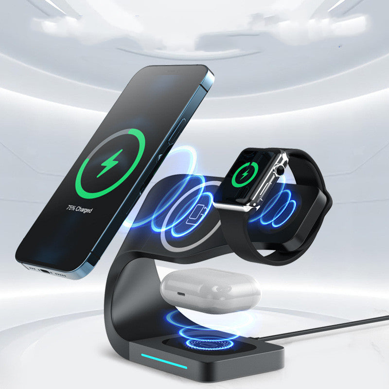 JMT-386250 Magnetic Wireless Charging Stand with 15W Fast Charging and Type-C Interface
