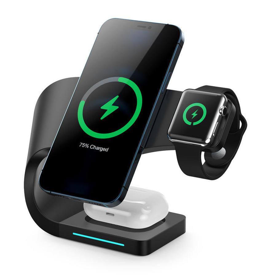 JMT-386250 Magnetic Wireless Charging Stand with 15W Fast Charging and Type-C Interface