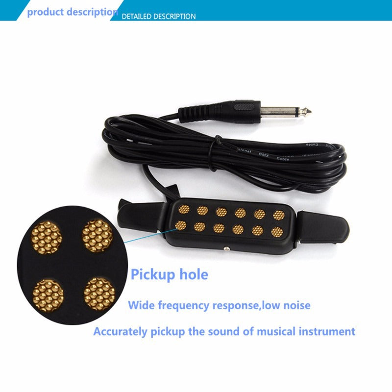 JMT-386442 Acoustic Guitar Pickup for Enhanced Performance and Sound Clarity