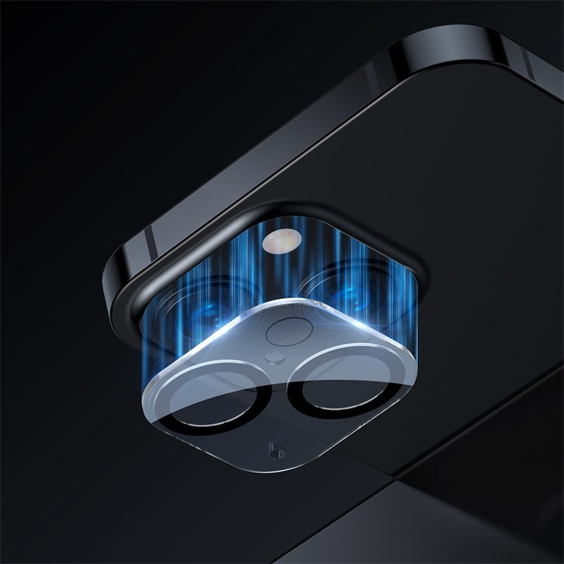 JMT-386570 Premium Full Frame Lens Film for iPhone 13 Dual Camera (5.4 & 6.1 Inch) - HD Glass Protection