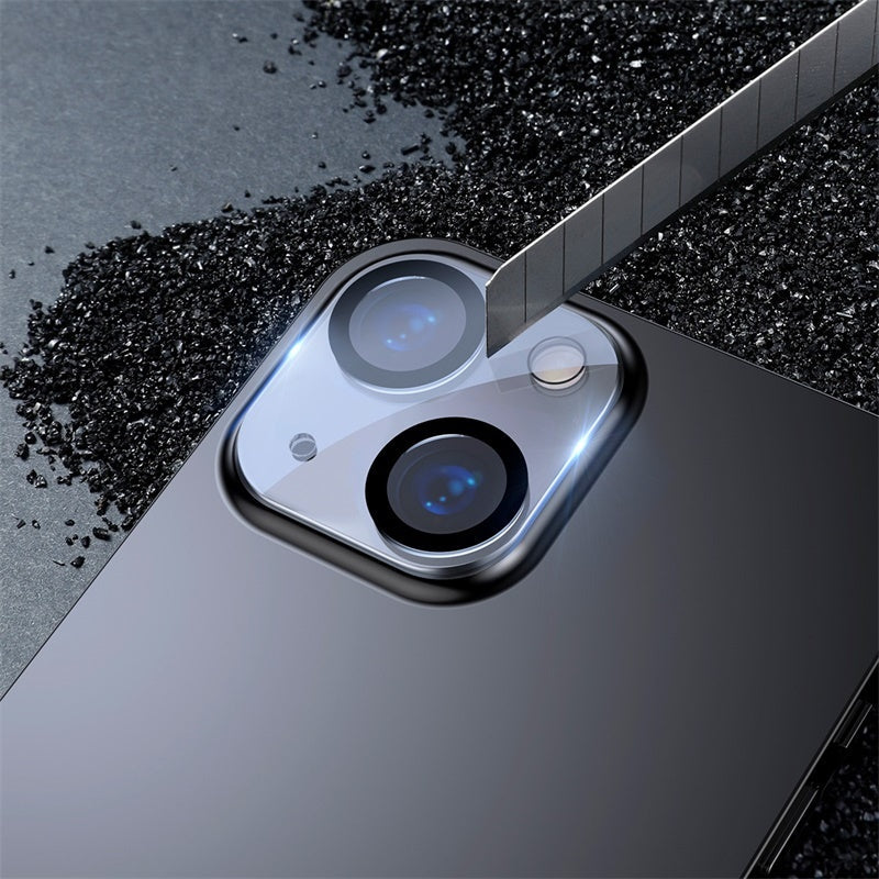 JMT-386570 Premium Full Frame Lens Film for iPhone 13 Dual Camera (5.4 & 6.1 Inch) - HD Glass Protection
