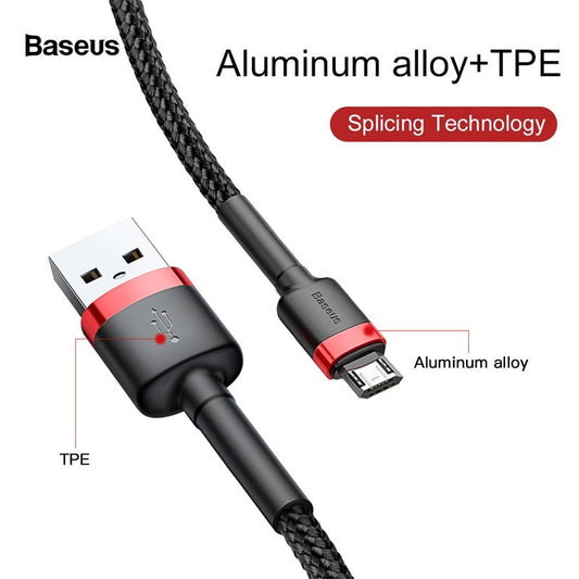 JMT-386890 Xiaomi-Compatible Android Data Cable for Fast Charging - TPE Material, Available in Red, Gray, and Black