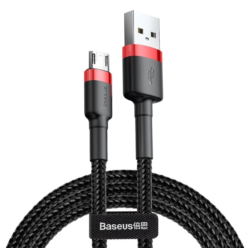 JMT-386890 Xiaomi-Compatible Android Data Cable for Fast Charging - TPE Material, Available in Red, Gray, and Black