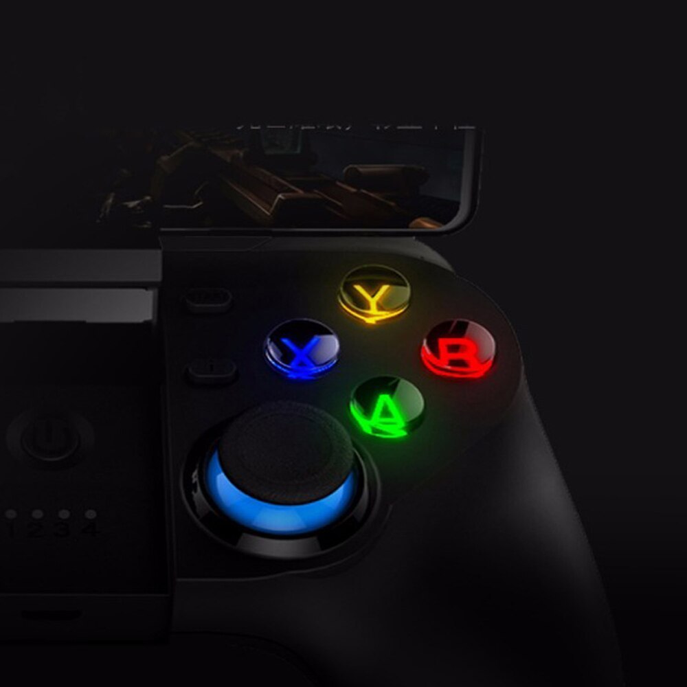 JMT-387018 Bluetooth Mobile Game Controller for iPhone and Android Devices with Vibration and USB Connectivity