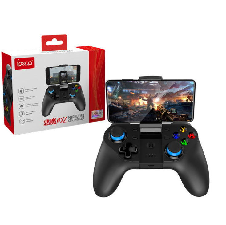JMT-387018 Bluetooth Mobile Game Controller for iPhone and Android Devices with Vibration and USB Connectivity