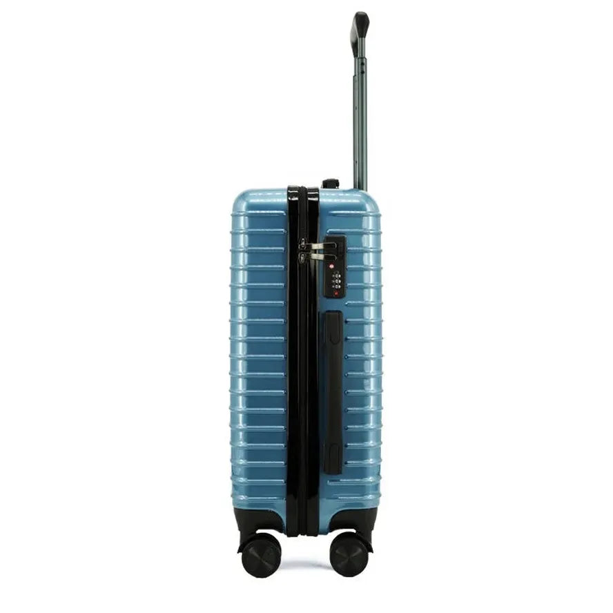 JMT-387274 Travel Trolley Luggage Bags Set of 3 Plastic Suitcases with Wheels for Easy Mobility
