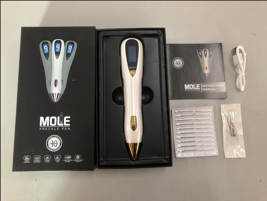 JMT-388106 Deluxe Mole and Skin Tag Remover Pen with Adjustable Settings and LED Display