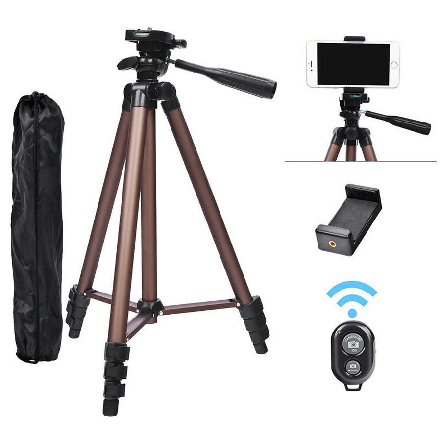 JMT-388234 Portable 1.3M Mobile Tripod for Live Streaming and Outdoor Use, Compatible with iPhone and SLR Cameras