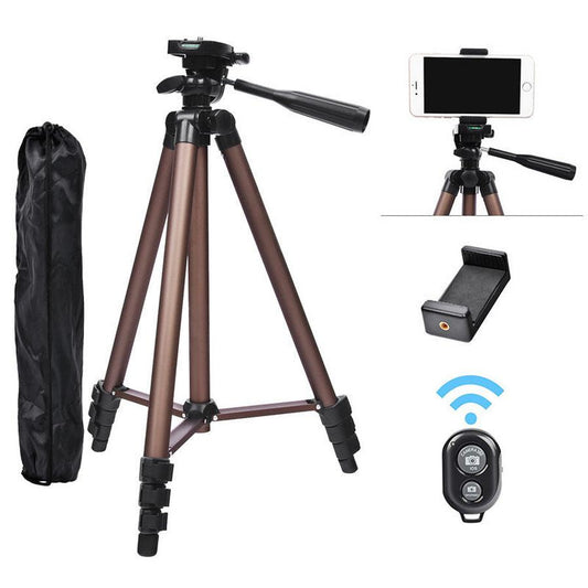 JMT-388234 Portable 1.3M Mobile Tripod for Live Streaming and Outdoor Use, Compatible with iPhone and SLR Cameras