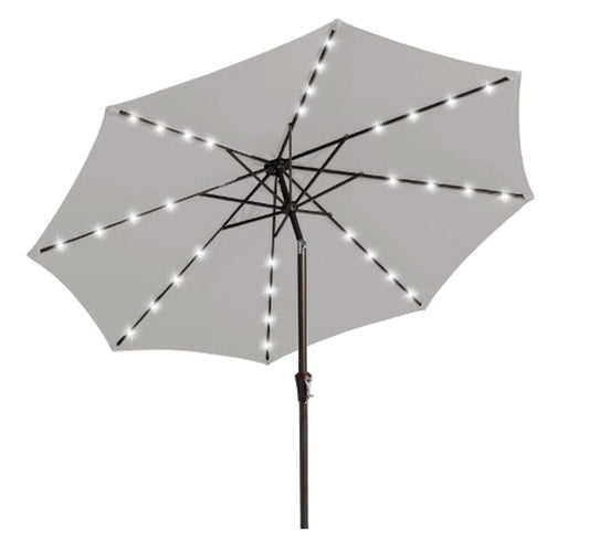 JMT-388746 Nix KS All-Iron Lamp Beads for Pillar Umbrella in Light Gray